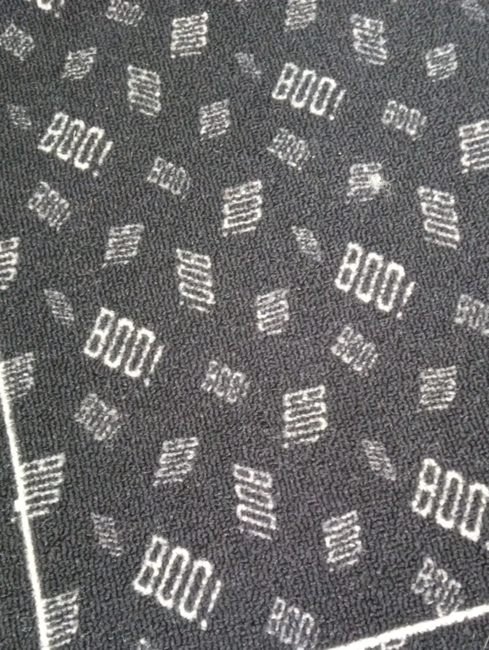 👻 Halloween Boo Rug